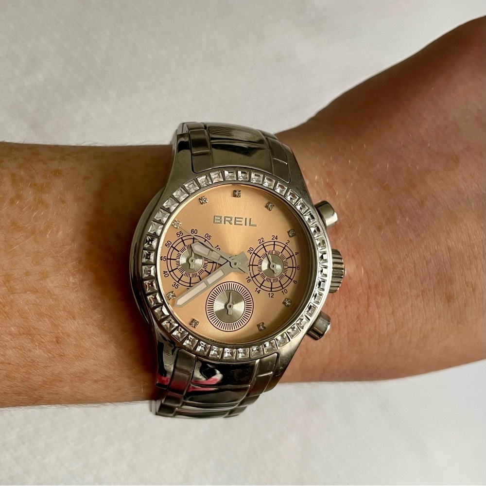 Breil Silver and Rose Gold Women’s Watch